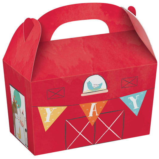 Farm Animal Barnyard Party Treat Boxes - party favour bags, treat boxes and gift packaging from Party & Pout Australia