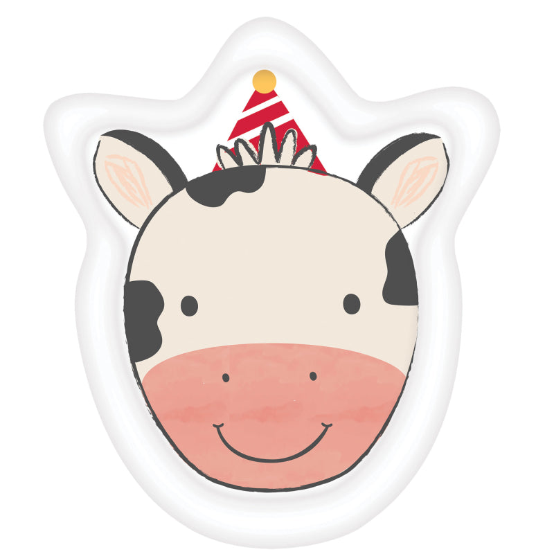 Farm Animal Cow Paper Party Plate - party plates and tableware from Party & Pout Australia