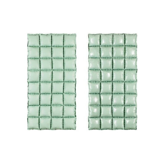 mint green balloon backdrop – matte and metallic party decoration australia