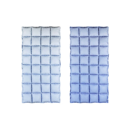 ombre light blue foil balloon backdrop curtain – party décor australia