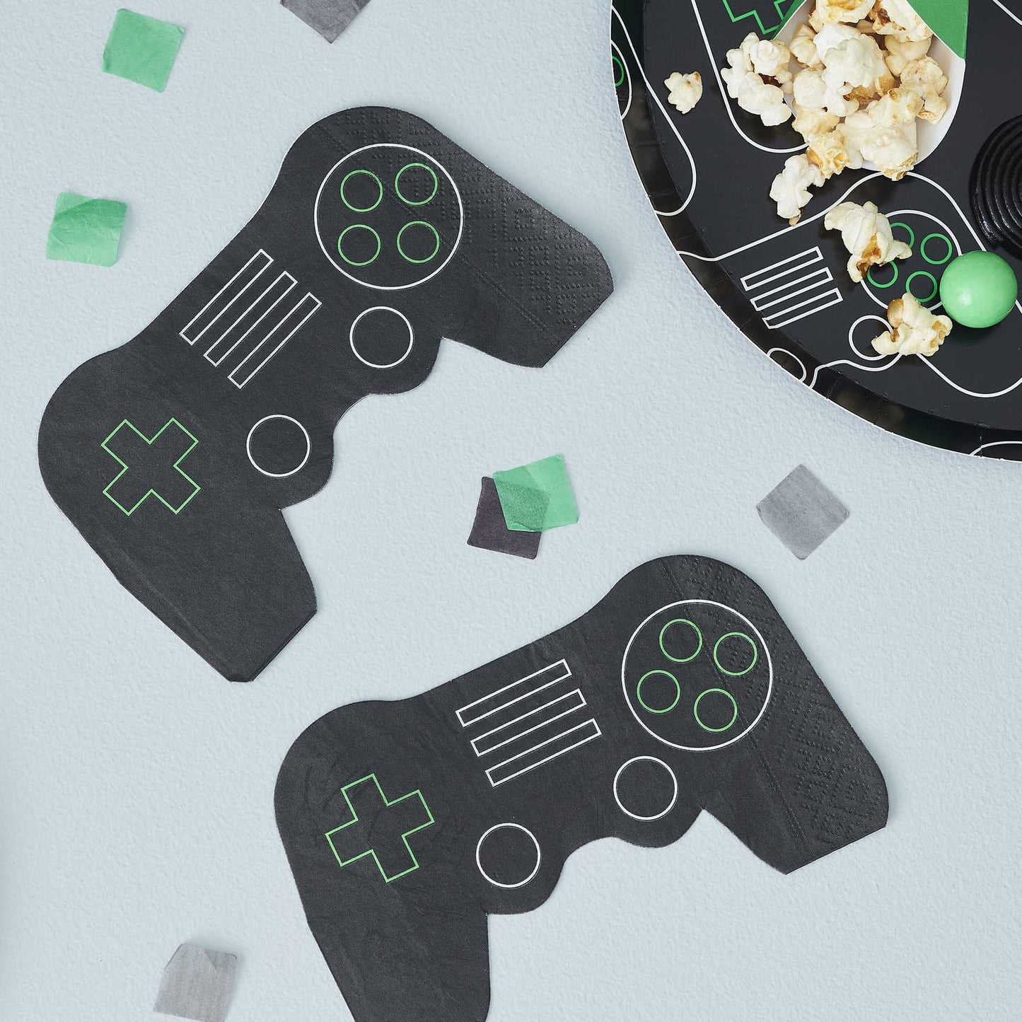 game controller paper napkins – gaming birthday supplies australia