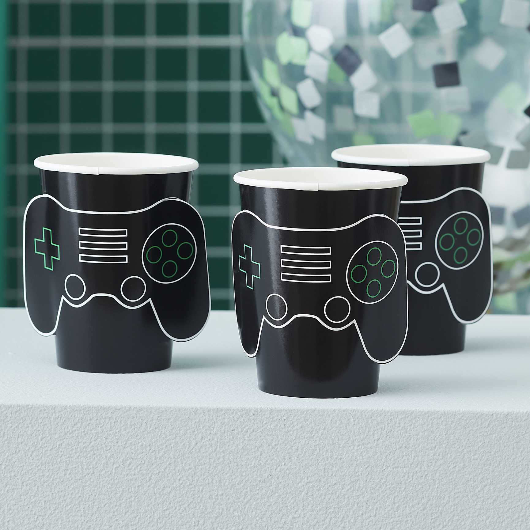 Gamer Controller Pop Out Paper Party Cups - party cups and drinkware from Party & Pout Australia