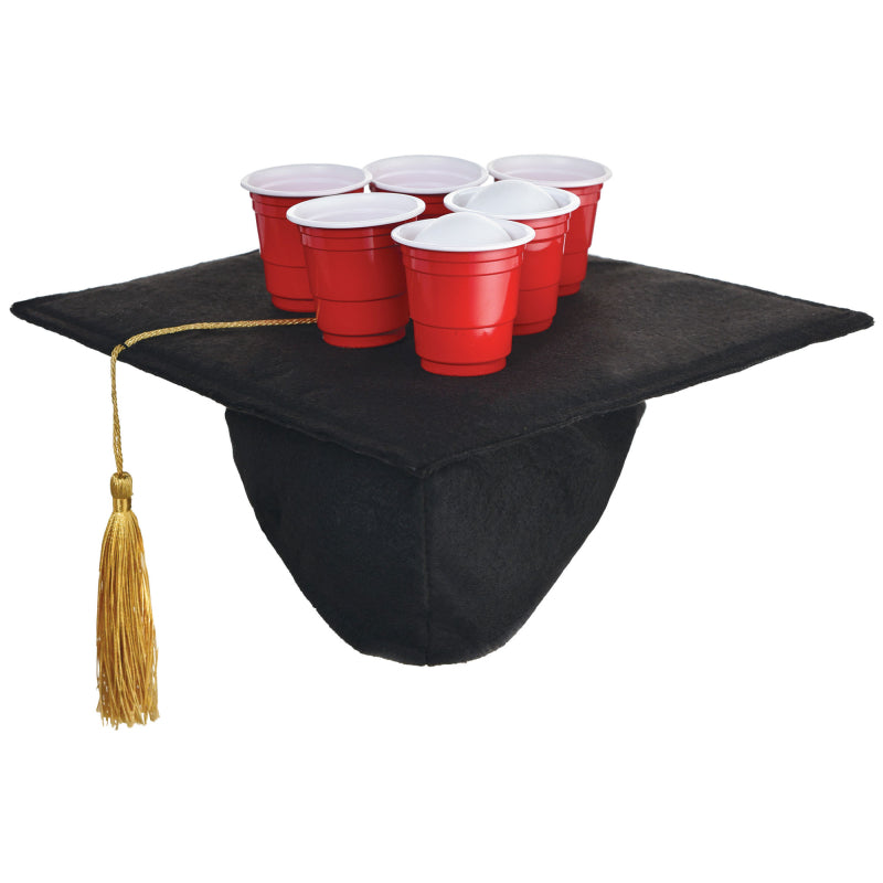Graduation Cap Toss Beer Pong Party Game - party supplies and decorations from Party & Pout Australia