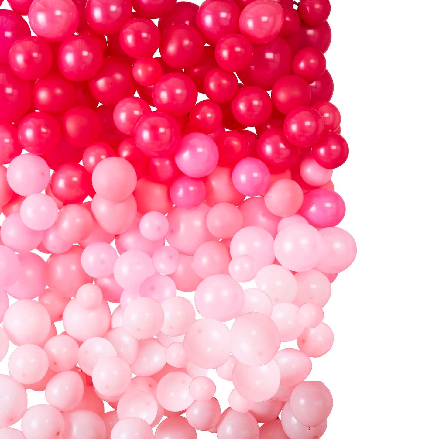 DIY pink balloon backdrop kit for event styling and party decorations Australia