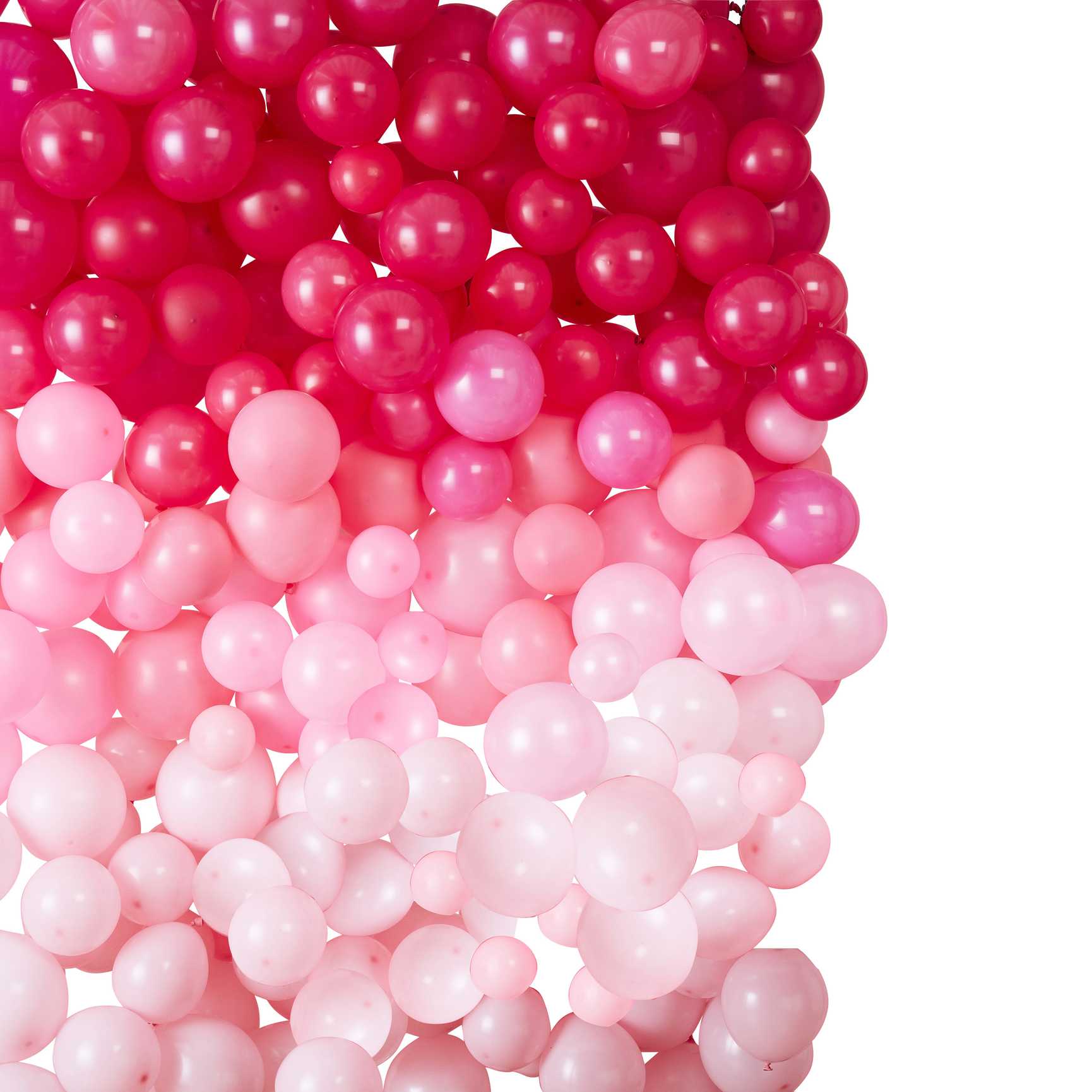 DIY pink balloon backdrop kit for event styling and party decorations Australia