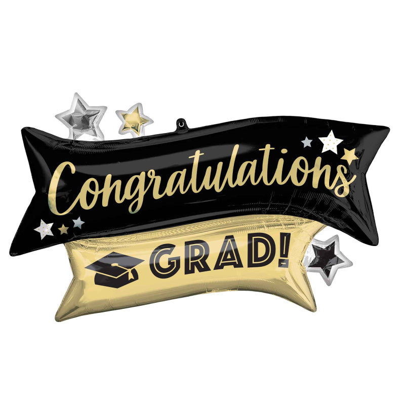 Jumbo Congratulations Grad Balloon Gift - party balloons and balloon decorations from Party & Pout Australia