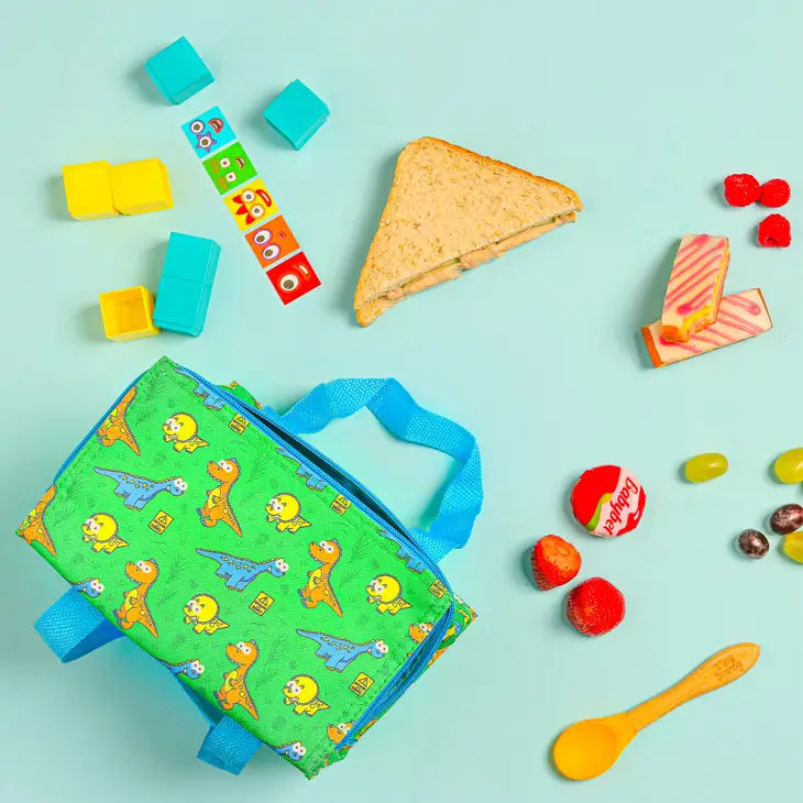 Dino Adventure insulated lunch bag kids Australia
