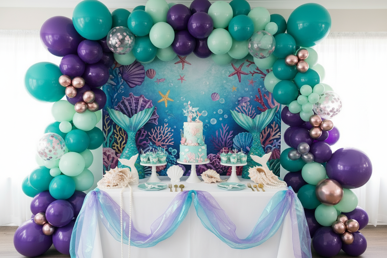 make it more mermaid themed