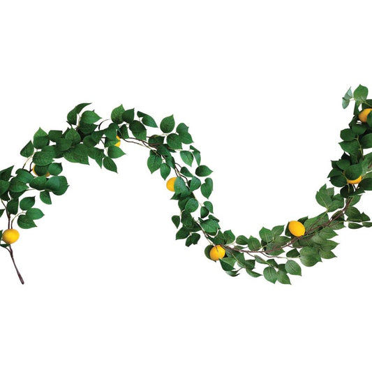 Mediterranean Lemon Tree Artificial Foilage Table Decoration - party supplies and decorations from Party & Pout Australia