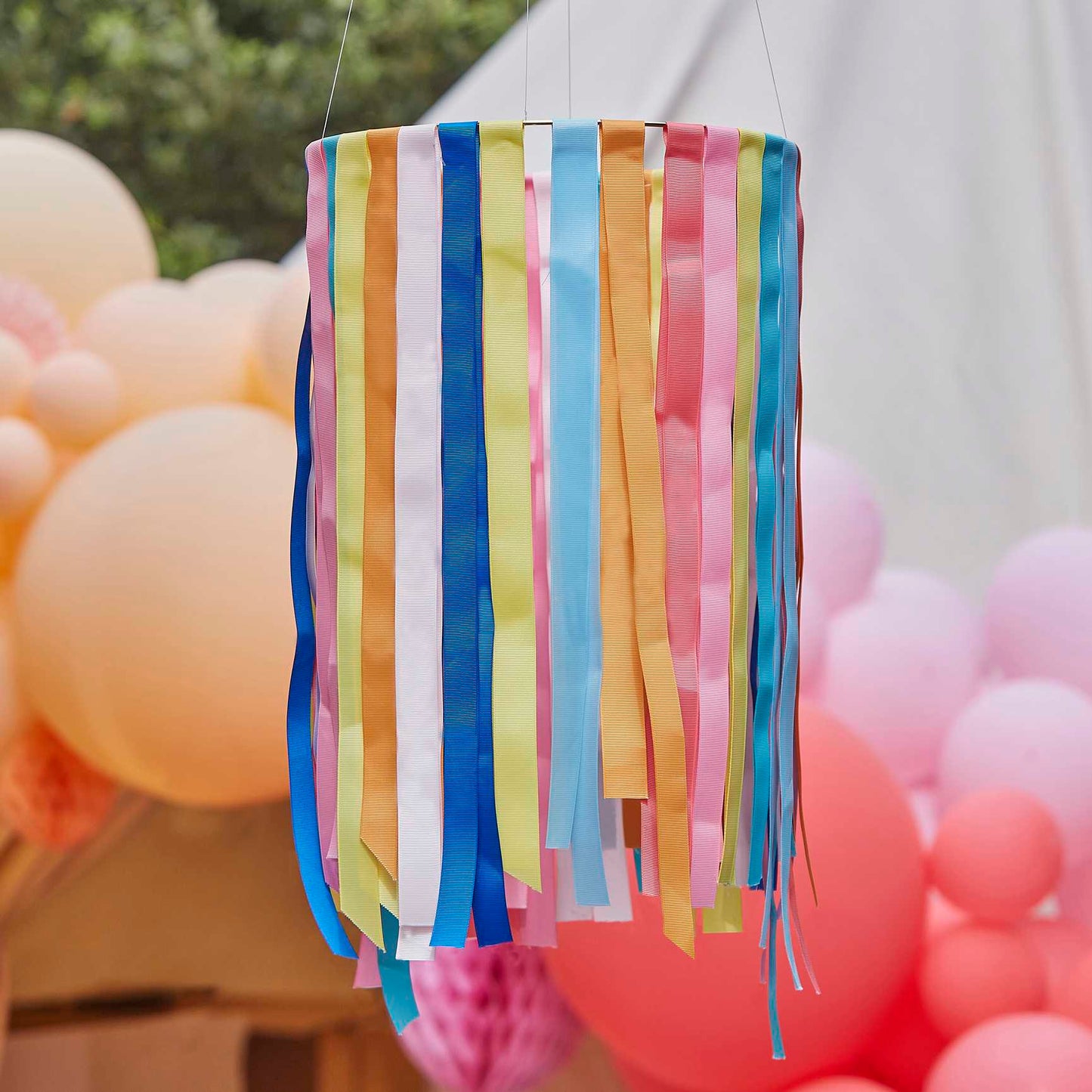 Hanging Hoop Streamer Ceiling Party Decoration for birthdays baby showers and celebrations Australia