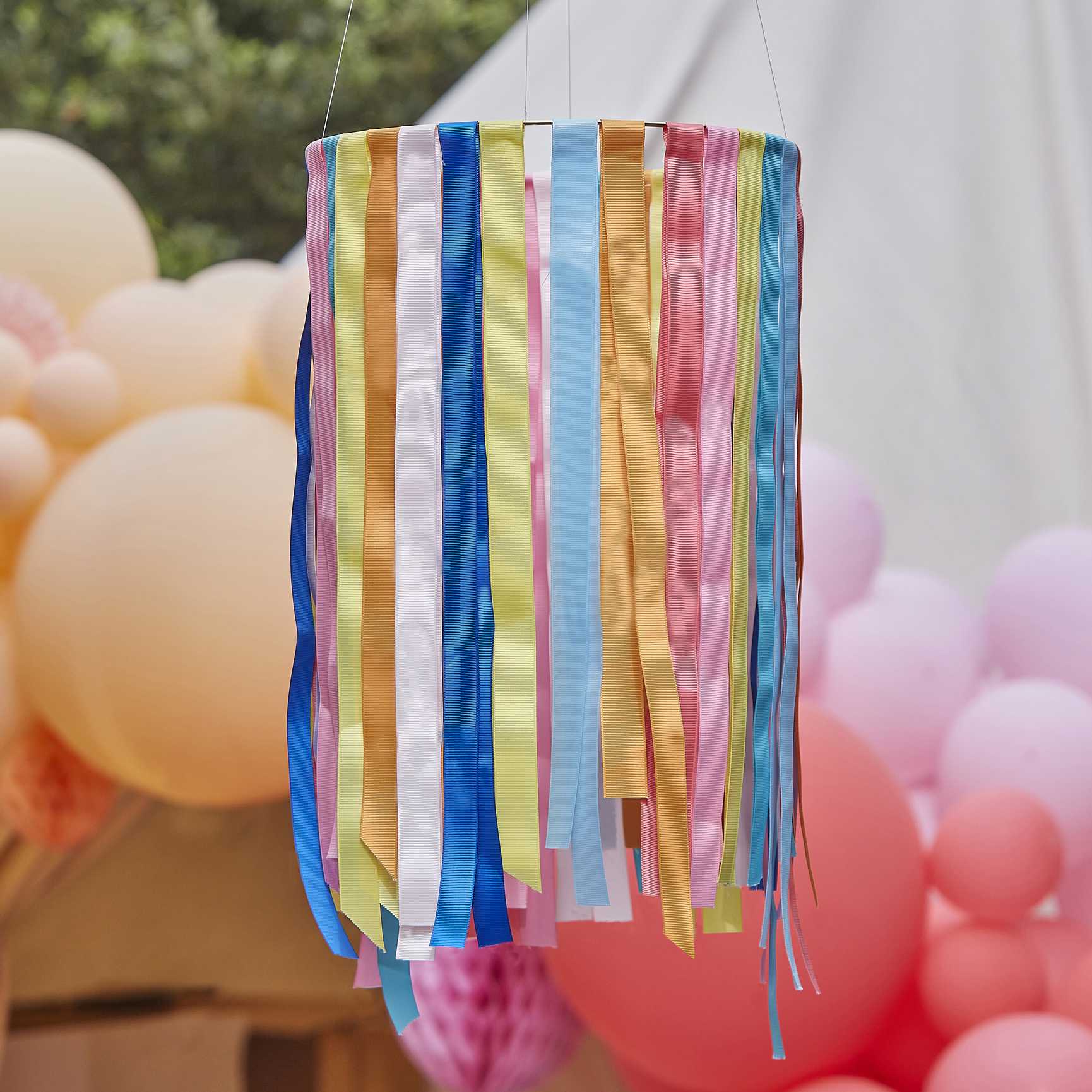 Hanging Hoop Streamer Ceiling Party Decoration for birthdays baby showers and celebrations Australia