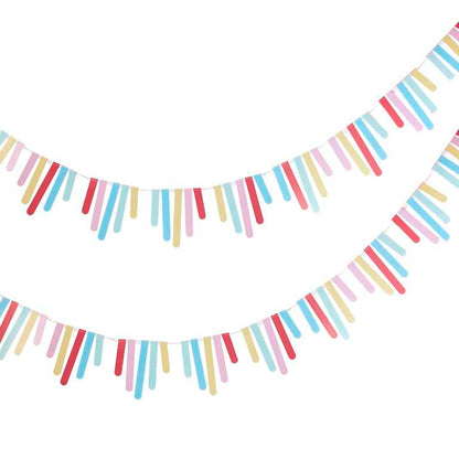 Party bunting garland colourful fringe for celebrations Australia
