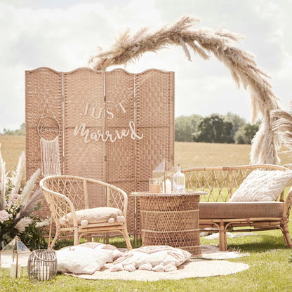 boho chic macrame lace table runner neutral table décor event supplies australia