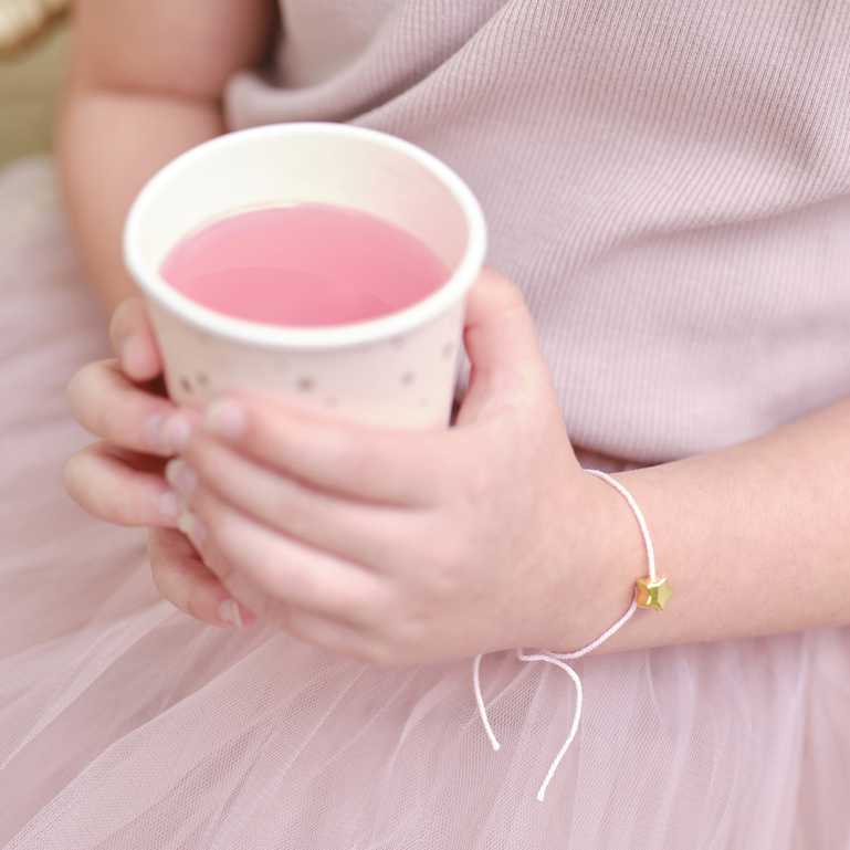 Pink princess party bags including bracelets Australia