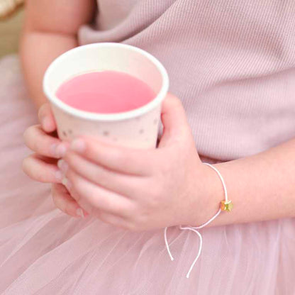 Pink princess party bags including bracelets Australia