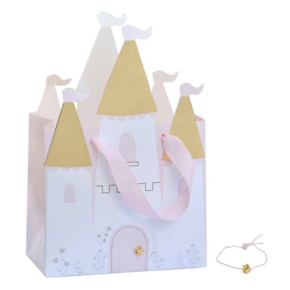 Kids princess birthday favour bags with bracelets