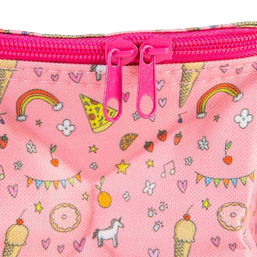 Pink insulated lunch bag kids school work lunch supplies AU
