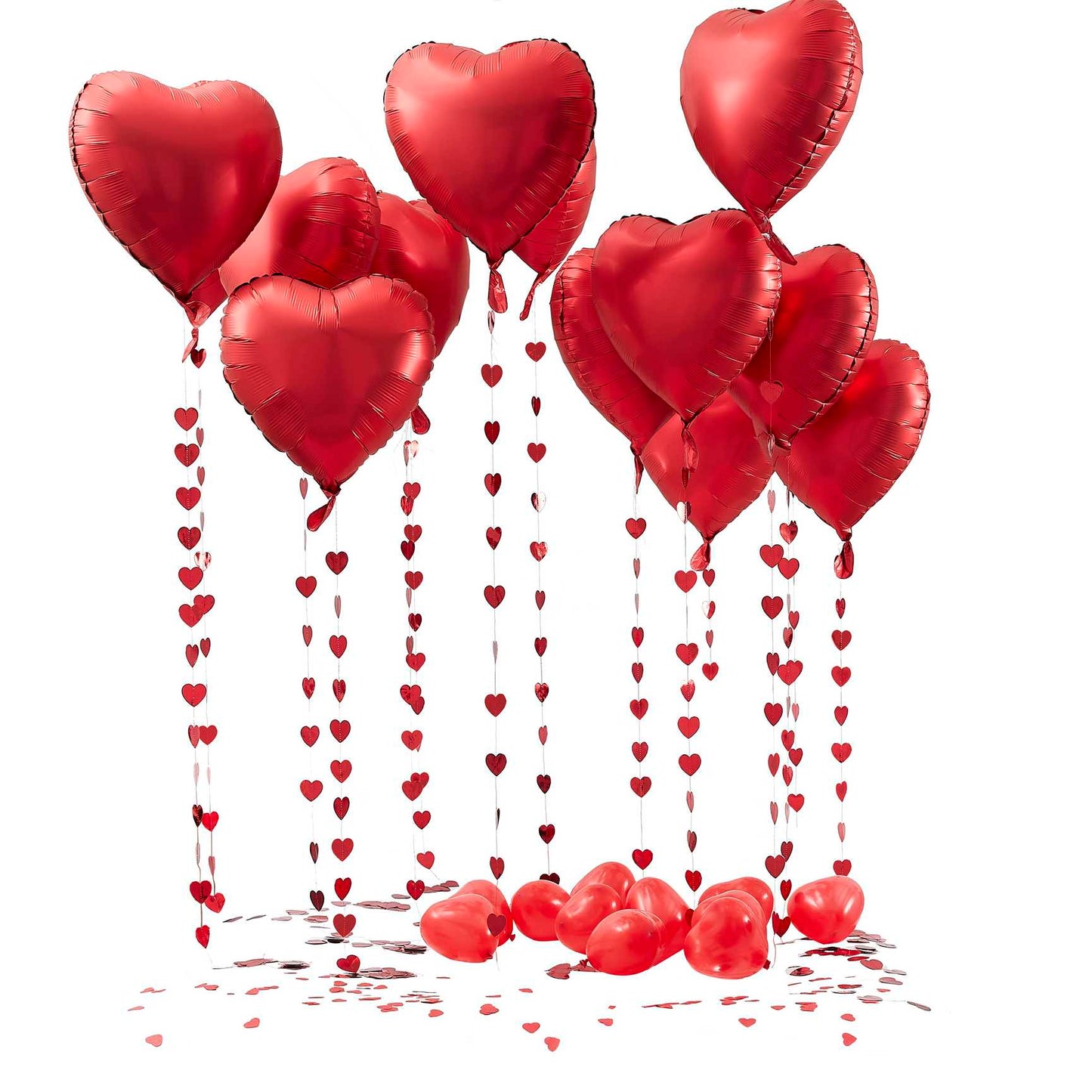 love themed balloon decoration kit for Valentine’s Day and anniversaries