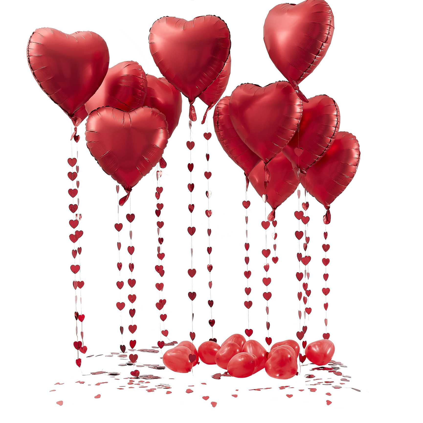 love themed balloon decoration kit for Valentine’s Day and anniversaries