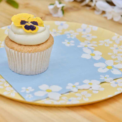 Floral napkins 16-pack garden party décor disposable napkins