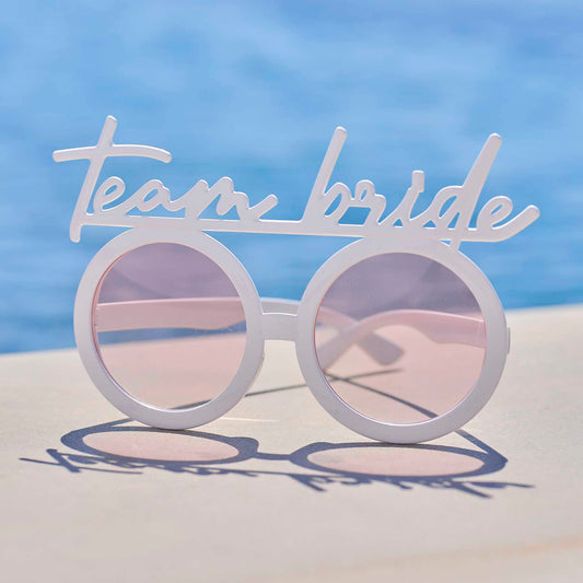 Bridal party novelty sunglasses bridal shower supplies