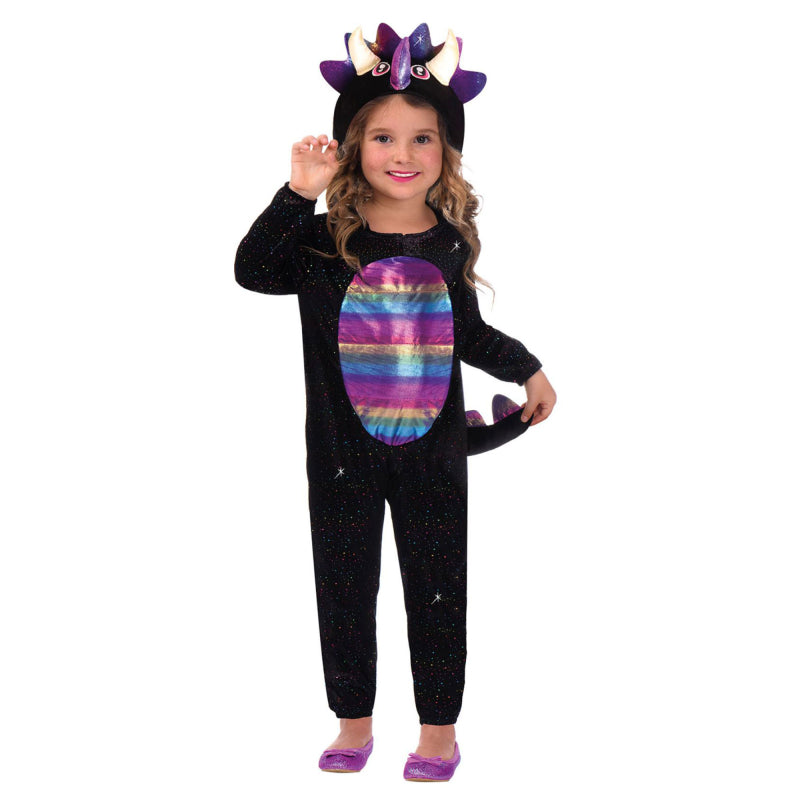 Glittery Sparkles Girl Dinosaur Kids Childrens Costume - party costumes and dress ups from Party & Pout Australia