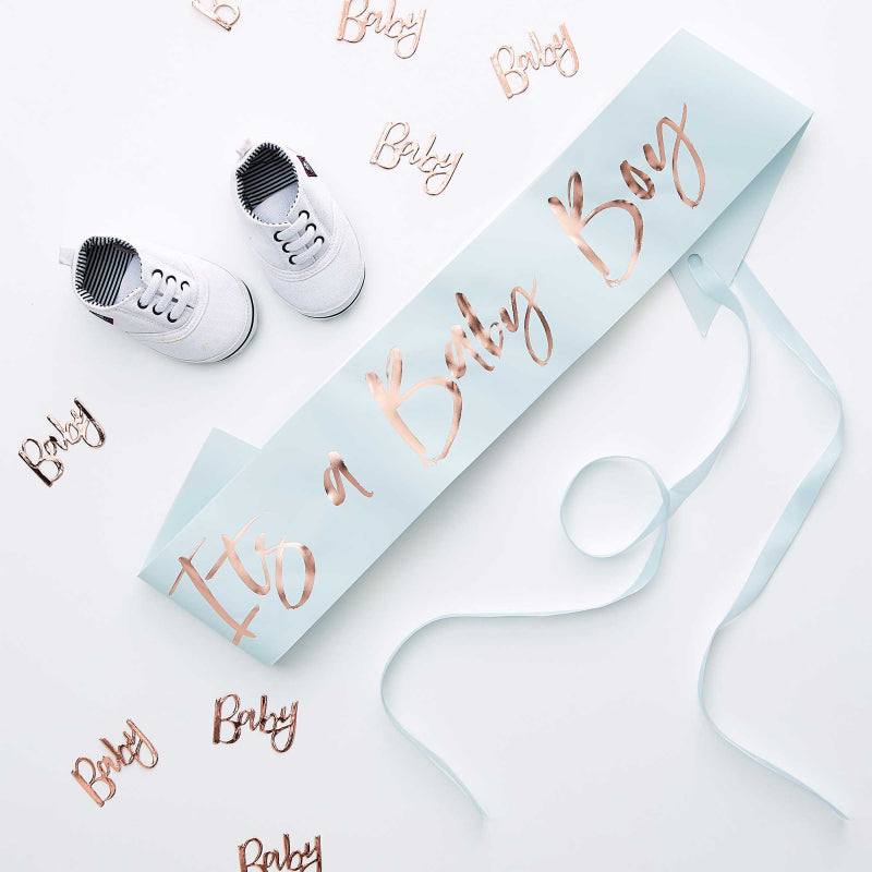 baby shower sash baby boy celebration ribbon sash maternity shower décor