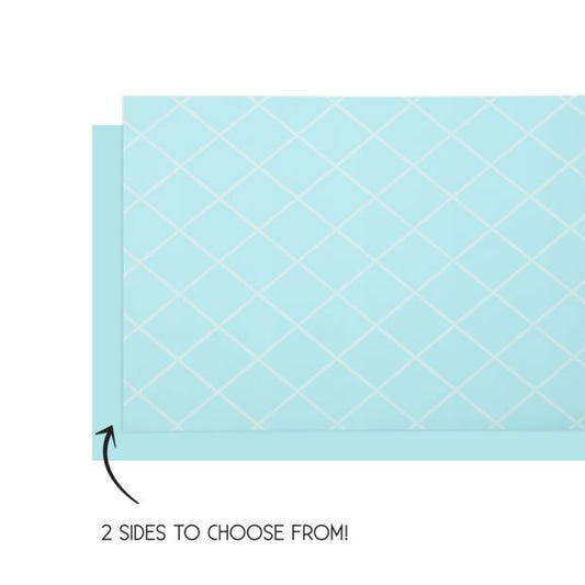 Pastel Blue Party Table Runner Cover - party supplies and decorations from Party & Pout Australia