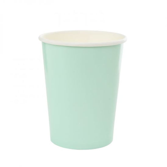 Pastel Mint Green Paper Party Cup Pack 10 - party cups and drinkware from Party & Pout Australia