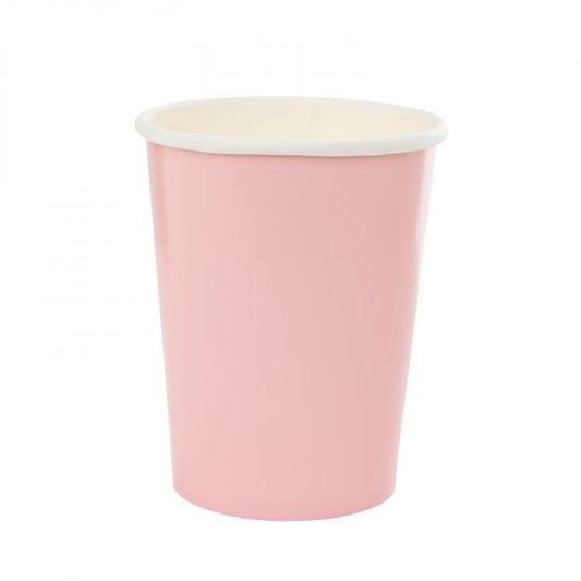 Pastel Pink Paper Party Cup Pack 10 - party cups and drinkware from Party & Pout Australia