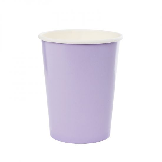 Pastel Purple Lilac Paper Party Cup Pack 10 - party cups and drinkware from Party & Pout Australia