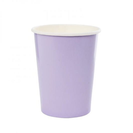 Pastel Purple Lilac Paper Party Cup Pack 10 - party cups and drinkware from Party & Pout Australia