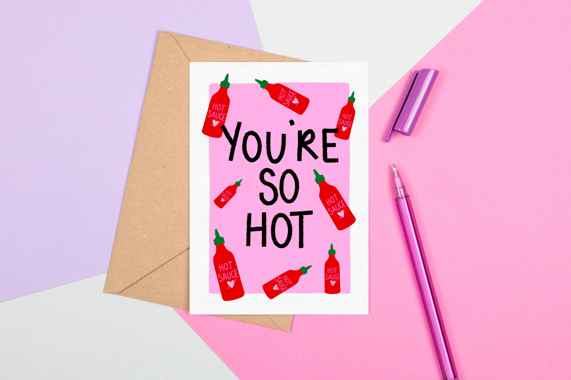 romantic valentines card youre so hot boyfriend girlfriend card