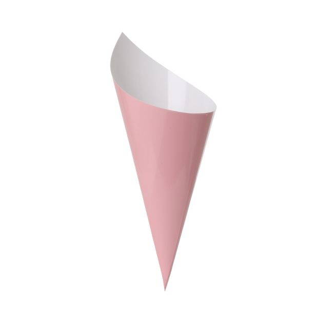 Pastel Pink Paper Party Snack Cone Pk 10 - party supplies and decorations from Party & Pout Australia